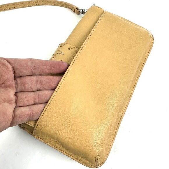 Michael Kors Tan Wristlet Clutch Handbag Purse Wallet Brand New - Picture 6 of 11